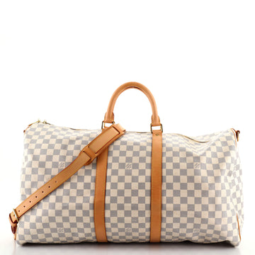 Louis Vuitton Keepall Bandouliere Bag Damier 55
