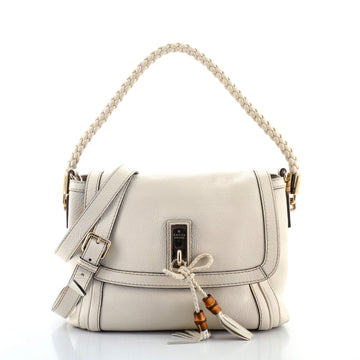 Gucci Bella Flap Shoulder Bag Leather Medium