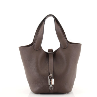 Hermes Picotin Lock Bag Clemence PM