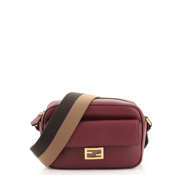 Fendi Baguette Camera Crossbody Bag Leather
