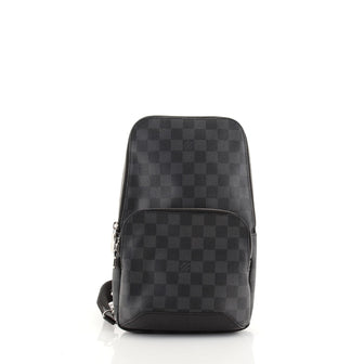 Louis Vuitton Avenue Sling Bag Damier Graphite