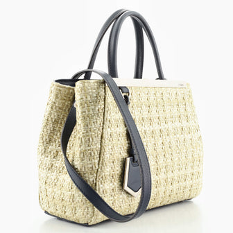 Fendi 2Jours Bag Straw Petite