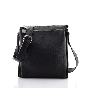 Fendi Selleria Flat Messenger Leather Small