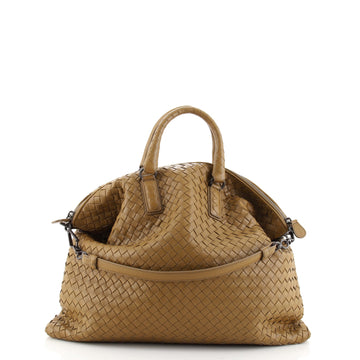 Bottega Veneta Convertible Satchel Intrecciato Nappa Medium