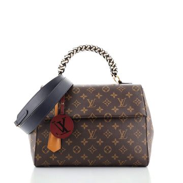 Louis Vuitton Braided Handle Cluny Bag Monogram Canvas BB