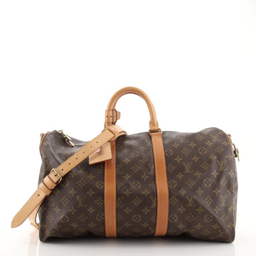 Louis Vuitton Keepall Bandouliere Bag Monogram Canvas 45