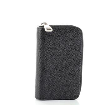 Louis Vuitton Zippy Coin Purse Taiga Leather Vertical