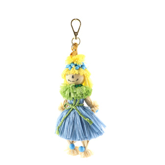 Prada Doll Keychain Straw