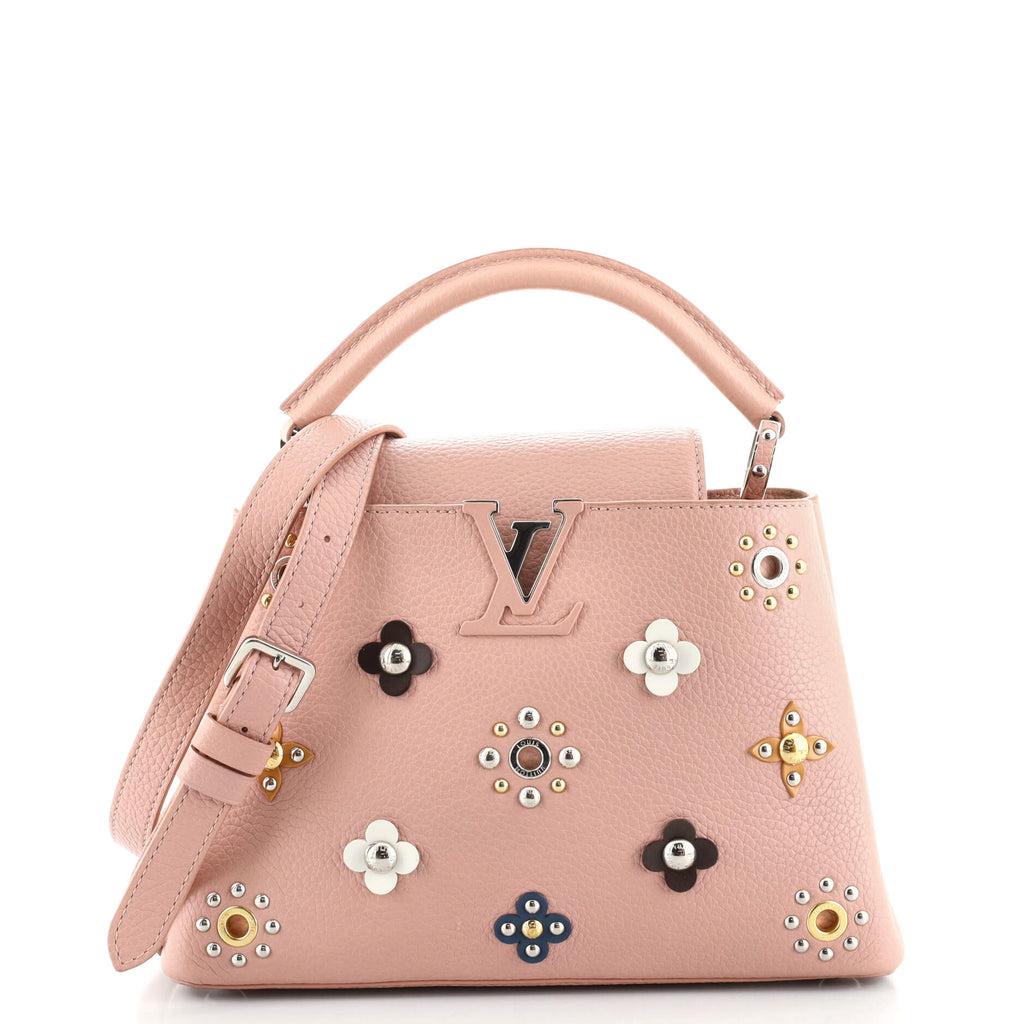 Louis Vuitton Capucines Womens Handbags, Pink