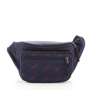 Balenciaga Explorer Belt Bag Printed Canvas Medium