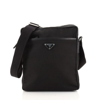 Prada Front Pocket Messenger Bag Tessuto Medium