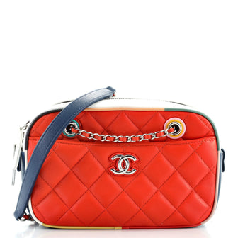 Chanel Cuba Camera Bag Quilted Lambskin Small