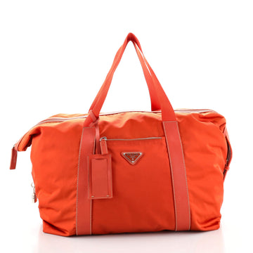 Prada Weekend Duffle Bag Tessuto Large