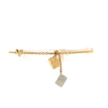 Louis Vuitton Luckygram Dice Bracelet Metal with Crystals