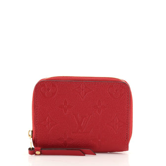 Louis Vuitton Zippy Coin Purse Monogram Empreinte Leather