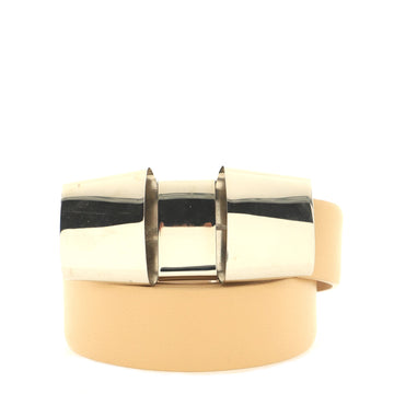 Celine Bow Belt Metal and Leather