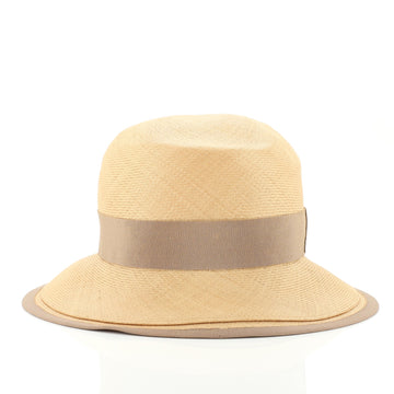 Hermes Chapeaux Motsch Bucket Hat Straw