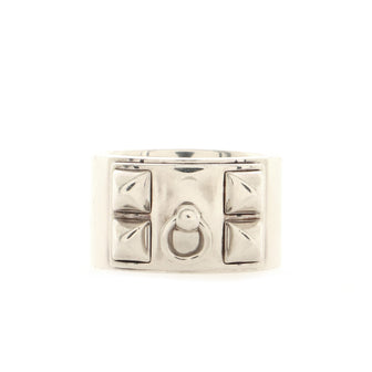 Hermes Collier de Chien Ring Silver