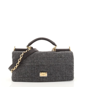 Dolce & Gabbana Miss Sicily Bag Wool East West
