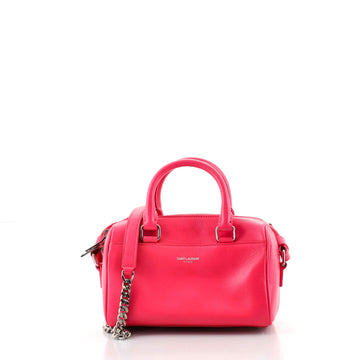 Saint Laurent Classic Duffle Bag Leather Toy