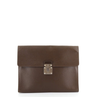 Louis Vuitton Porte-Documents Minuto Portfolio Taiga Leather