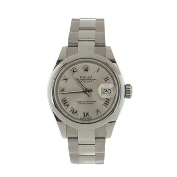 Rolex Oyster Perpetual Datejust Automatic Watch Stainless Steel 28
