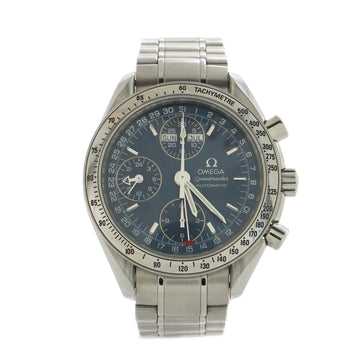 Omega Speedmaster Day-Date Chronograph Automatic Watch Stainless Steel 40