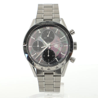 Tag Heuer Carrera Chronograph Automatic Watch Stainless Steel 41