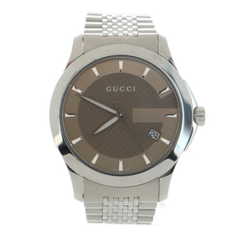 Gucci G-Timeless Quartz Watch Stainless Steel 38