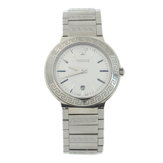 Versace Landmark Quartz Watch Stainless Steel 36