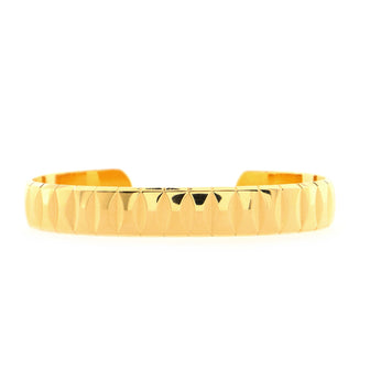 Boucheron Cuff Bracelet 18K Yellow Gold Medium