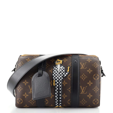 Louis Vuitton City Keepall Bag Monogram Canvas with LV Friend Patch