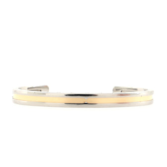 Bvlgari B.Zero1 Cuff Bracelet 18K Rose Gold and Stainless Steel