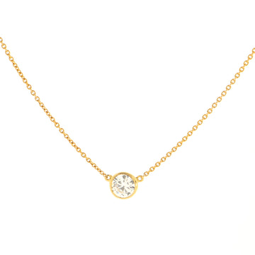 Tiffany & Co. Elsa Peretti Diamonds By The Yard Necklace 18K Yellow Gold with Diamond .44CT