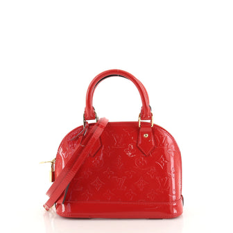 Louis Vuitton Alma Handbag Monogram Vernis BB