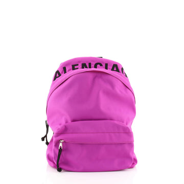 Balenciaga Wheel Backpack Nylon Small