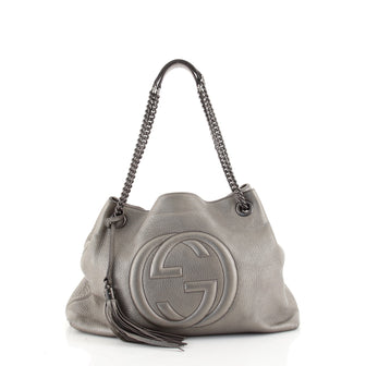 Gucci Soho Chain Strap Shoulder Bag Leather Medium