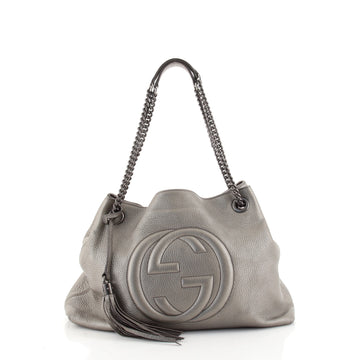 Gucci Soho Chain Strap Shoulder Bag Leather Medium