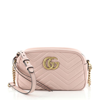 Gucci GG Marmont Shoulder Bag Matelasse Leather Small