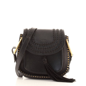 Chloe Hudson Handbag Whipstitch Leather Medium