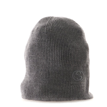 Gucci Interlocking G Beanie Wool