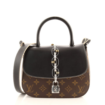 Louis Vuitton Chain It Handbag Monogram Canvas with Leather PM