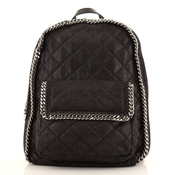 Stella McCartney Falabella Flap Pocket Backpack Shaggy Deer