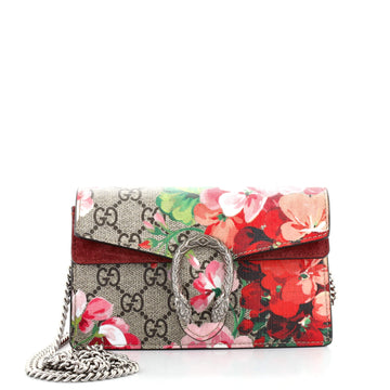 Gucci Dionysus Bag Blooms Print GG Coated Canvas Super Mini