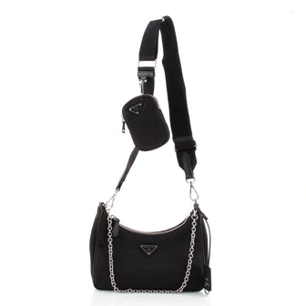 Prada Re-Edition 2005 Shoulder Bag Tessuto Small