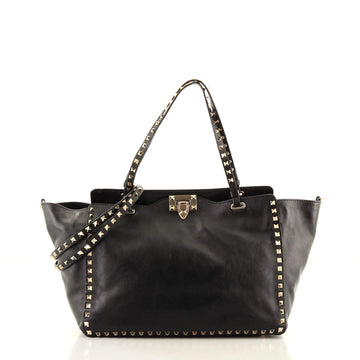 Valentino Rockstud Tote Soft Leather Medium