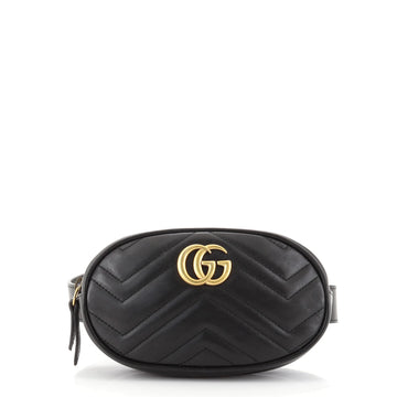 Gucci GG Marmont Belt Bag Matelasse Leather