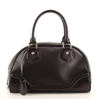 Louis Vuitton Montaigne Bowling Bag Epi Leather PM