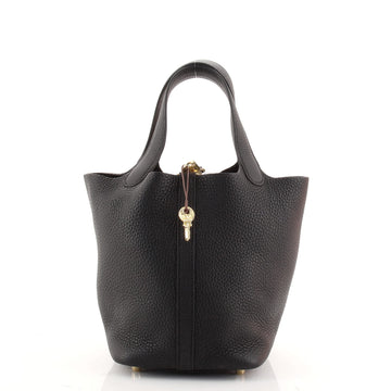 Hermes Picotin Lock Bag Clemence PM