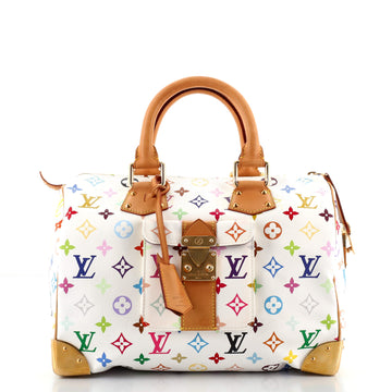 Louis Vuitton Speedy Handbag Monogram Multicolor 30